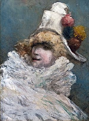 Archivo:Bemberg Fondation Toulouse - Sarah Bernhardt Autoportrait 1910, Inv2111