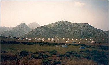 Cabañas tipi de Uvierzo