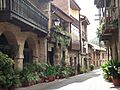 Calle principal de la Villa de Cartes