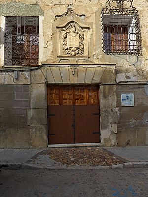 Archivo:Casa de Franco Pérez de Liria (Orihuela del Tremedal). Portada