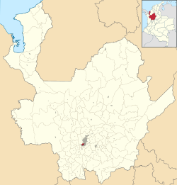 Itagüí ubicada en Antioquia