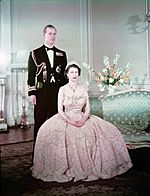 Archivo:Elizabeth II and Philip
