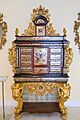 Filing cabinet for Philip V of Spain, by Hendrick van Soest, Antwerp, c. 1713, marquetry of tortoise shell, jacaranda, ebonized wood, tin, bronze - Museo Nacional de Artes Decorativas - Madrid, Spain - DSC08449