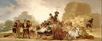 Goya y Lucientes, Francisco - The Threshing Floor - Google Art Project.jpg