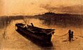 Jaime Morera Galicia Crepusculo en el lago Trasimeno