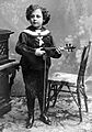Jascha Heifetz as a young boy
