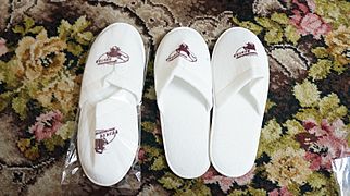 Koryo Hotel - room slippers (11416588205)