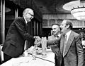 Maclyn McCarty with Francis Crick and James D Watson - 10.1371 journal.pbio.0030341.g001-O