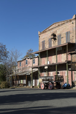 Main Street building in historic Mokelumne Hill, California LCCN2013634004.tif