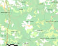 Map commune FR insee code 33239