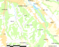 Map commune FR insee code 64467