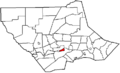 Map of Lycoming County Pennsylvania Highlighting South Williamsport