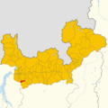 Map of Pedesina (Province of Sondrio, region Lombardy, Italy 2024)