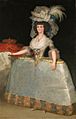 Maria Luisa de Parma con tontillo