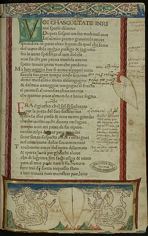 Archivo:Petrarca - Canzoniere, MCCCCLXX - 929090 Carta