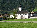 Pfarrkirche und Widum in Aschau i. Z.