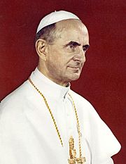 Archivo:Pope Paul VI portrait