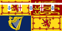 Royal Standard of Prince Edward, Duke of Kent (in Scotland).svg