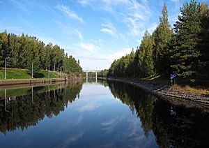 Archivo:Saimaa canal at Lappeenranta Finland