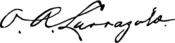 Signature of Octaviano Ambrosio Larrazolo (1859–1930).png
