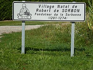 Archivo:Sorbon (Ardennes) village natal de Robert de Sorbon
