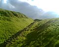 The Antonine Wall near Bar Hill Roman Fort, Twechar - geograph.org.uk - 846377
