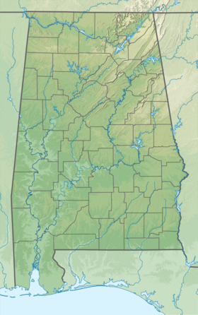 Lago Pickwick ubicada en Alabama
