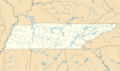 USA Tennessee location map