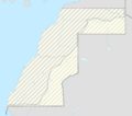 Western Sahara adm location map