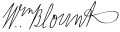 William Blount Signature