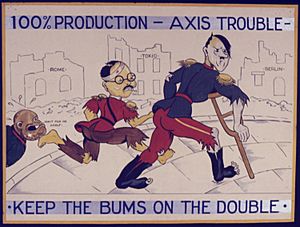 Archivo:100 Percent Production - Axis trouble. Keep the bums on the Double^ - NARA - 534548