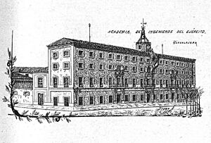 Archivo:1895-04-21, Flores y Abejas, Academia de Ingenieros del Ejército, Guadalajara