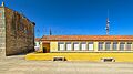 Antiguas escuelas y frontón en La Almendra