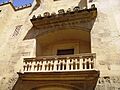 Balcón en la Mezquita de Córdoba