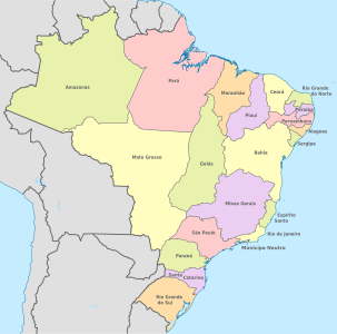 Brazil in 1889