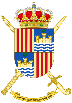 Archivo:Coat of Arms of Balearics General Command