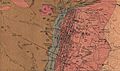 Comstock Lode geologic map