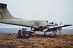 Destroyed Argentine Pucara aircraft Pebble Island 1982.jpg