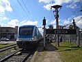 Estación Ezeiza, cabecera de ramal eléctrico del Ferrocarril Roca