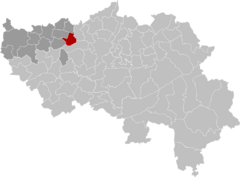 Fexhe-le-Haut-Clocher Liège Belgium Map.svg