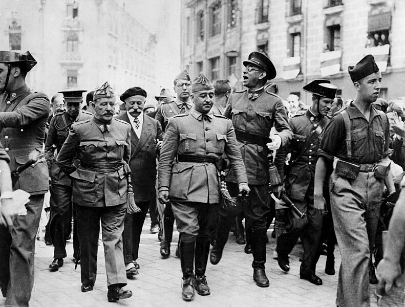 Franco y Mola (Burgos, 1936)
