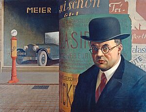 Archivo:Georg Scholz Selbstporträt