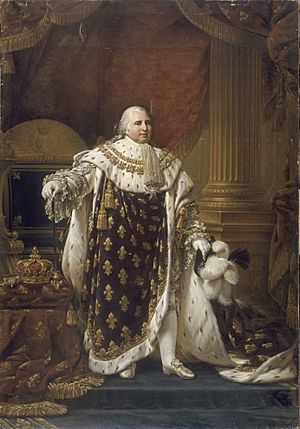 Archivo:Gros - Louis XVIII of France in Coronation Robes