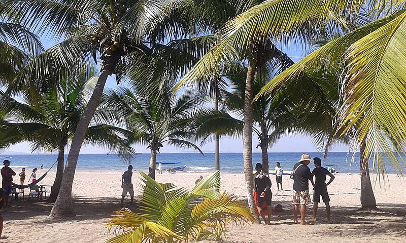 Honduran turistic beach