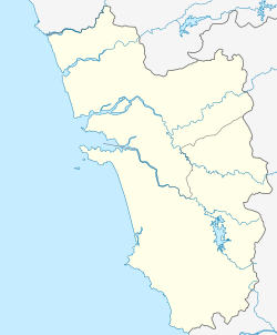 Panaji ubicada en Goa