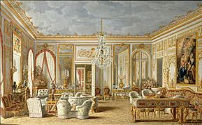 Le salon de l'Impératrice Eugénie by Fournier