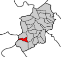 Mapa parroquia de Armesto