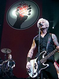 Archivo:Mike Dirnt and Tre Cool
