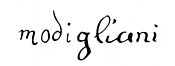 Modigliani, Amedeo 1884-1920 Signature.jpg