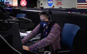 Archivo:NASA Perseverance Rover Landing Day (NHQ202102180010)